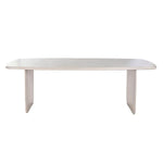 Table de Salle à Manger Home ESPRIT Blanc Bois de manguier 218 x 100 x 76 cm Mamm