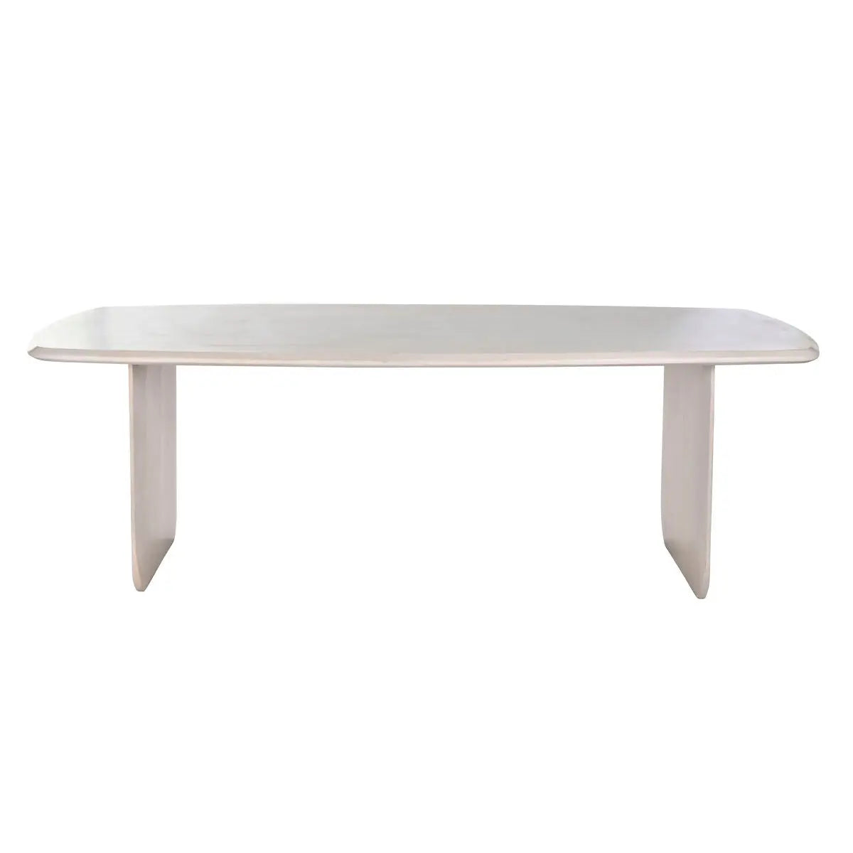 Table de Salle à Manger Home ESPRIT Blanc Bois de manguier 218 x 100 x 76 cm Mamm