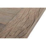 Table de Salle à Manger Home ESPRIT Blanc Naturel Bois Recyclé Bois de manguier 200 x 100 x 77 cm 200,5 x 100,5 x 77 cm Bigbuy