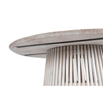 Table de Salle à Manger Home ESPRIT Blanc bois mindi 150 x 150 x 75 cm Mamm