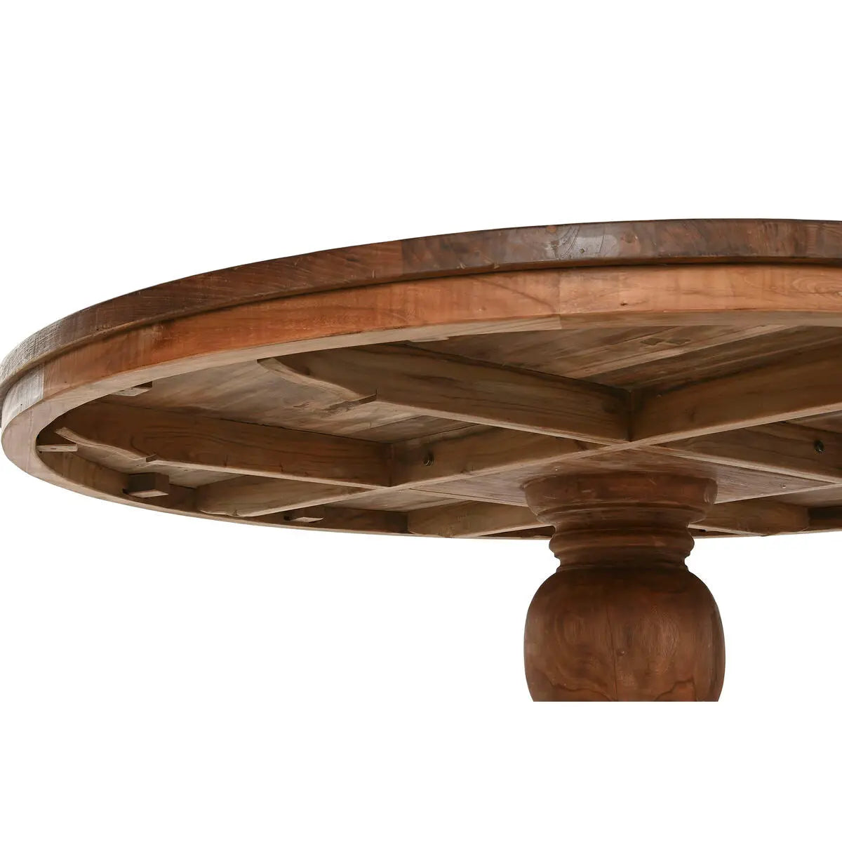 Table de Salle à Manger Home ESPRIT Naturel bois de teck 160 X 160 X 78 cm Mamm