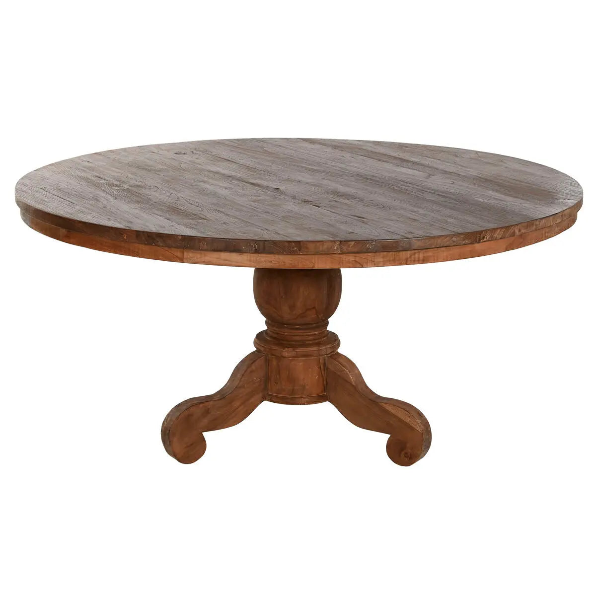 Table de Salle à Manger Home ESPRIT Naturel bois de teck 160 X 160 X 78 cm Mamm