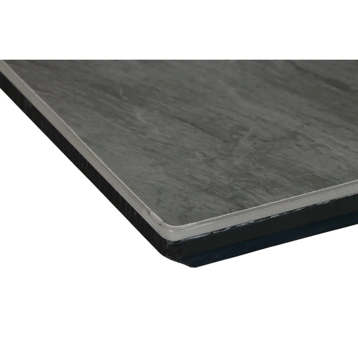 Table de Salle à Manger Home ESPRIT Noir Gris Métal Céramique 160 x 90 x 76 cm Mamm