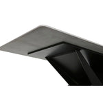 Table de Salle à Manger Home ESPRIT Noir Métal Céramique 180 x 90 x 75 cm Mamm