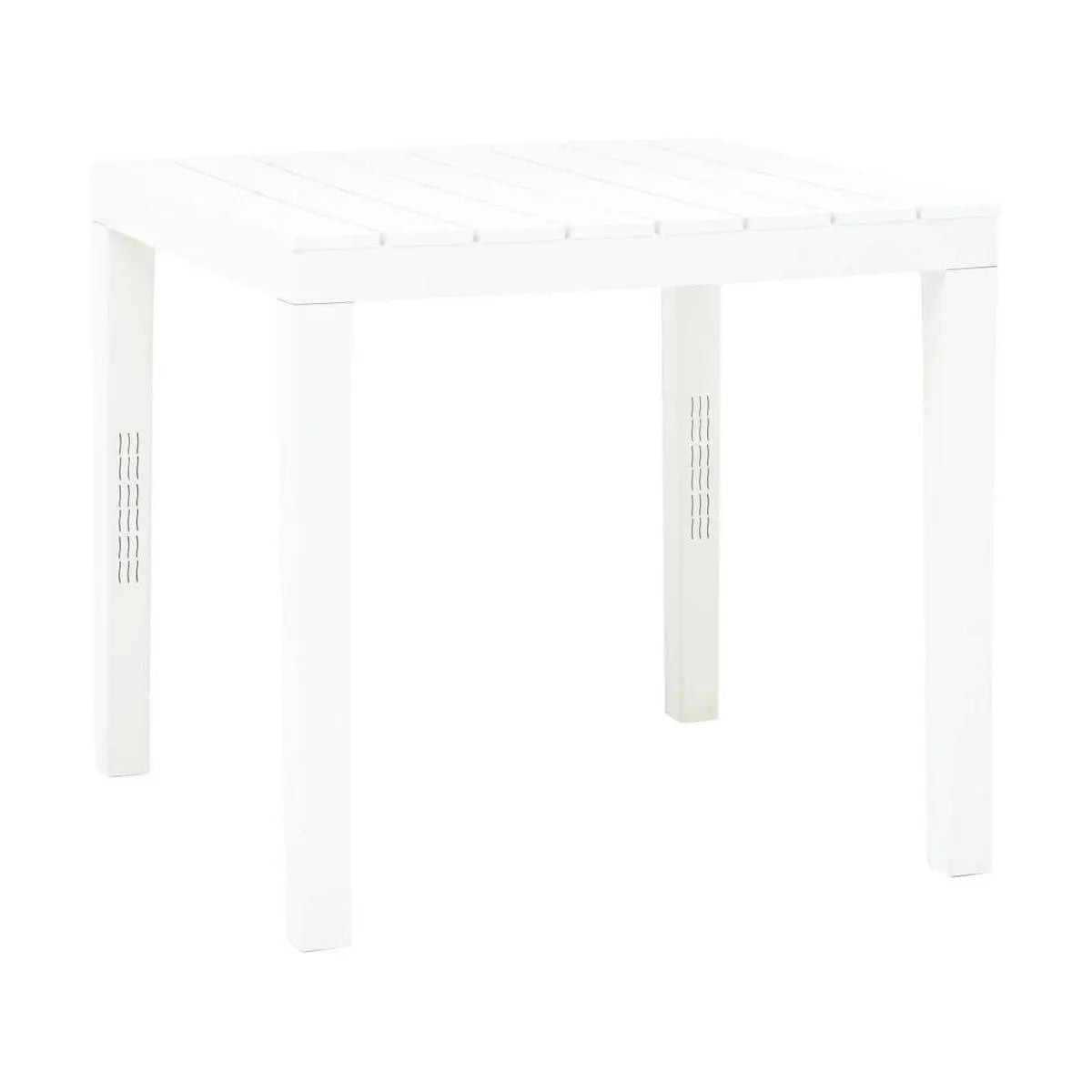 Table de Salle à Manger IPAE Progarden Bali Blanc 78 x 78 x 72 cm Bigbuy