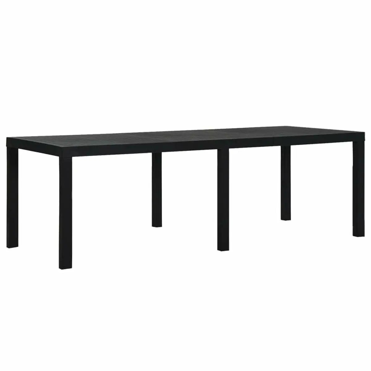 Table de Salle à Manger IPAE Progarden Indo ind012an Extensible Anthracite 220 x 90 x 72 cm Bigbuy