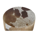 Tabouret DKD Home Decor Naturel Bois Marron Cuir Blanc (42 x 42 x 77 cm) Mamm