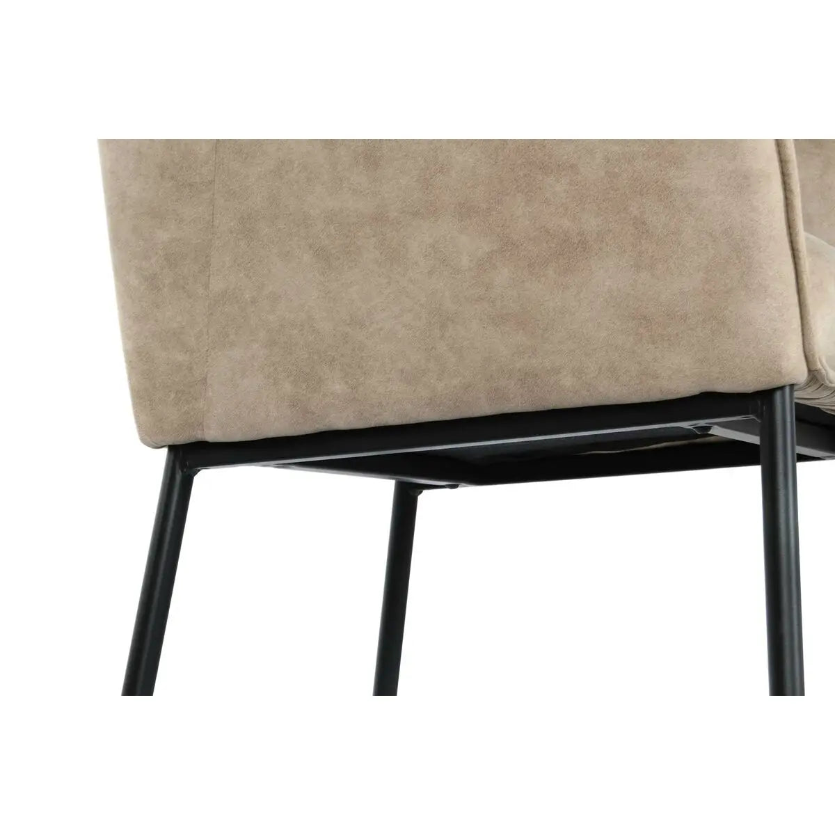 Tabouret DKD Home Decor Noir Beige Métal 59 x 60 x 107 cm Mamm