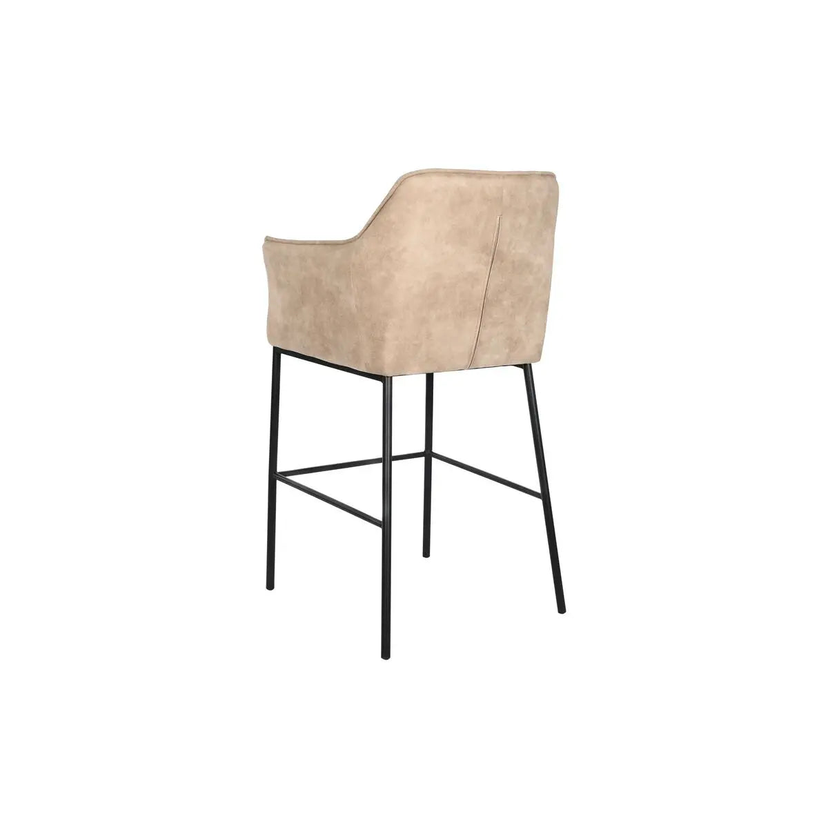 Tabouret DKD Home Decor Noir Beige Métal 59 x 60 x 107 cm Mamm