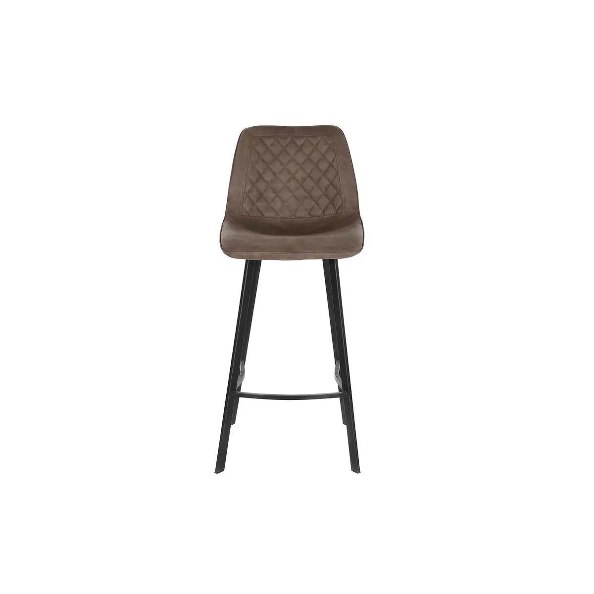 Tabouret DKD Home Decor Noir Camel Métal 56 x 49 x 110 cm Mamm