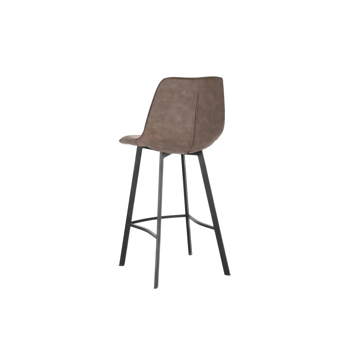 Tabouret DKD Home Decor Noir Camel Métal 56 x 49 x 110 cm Mamm