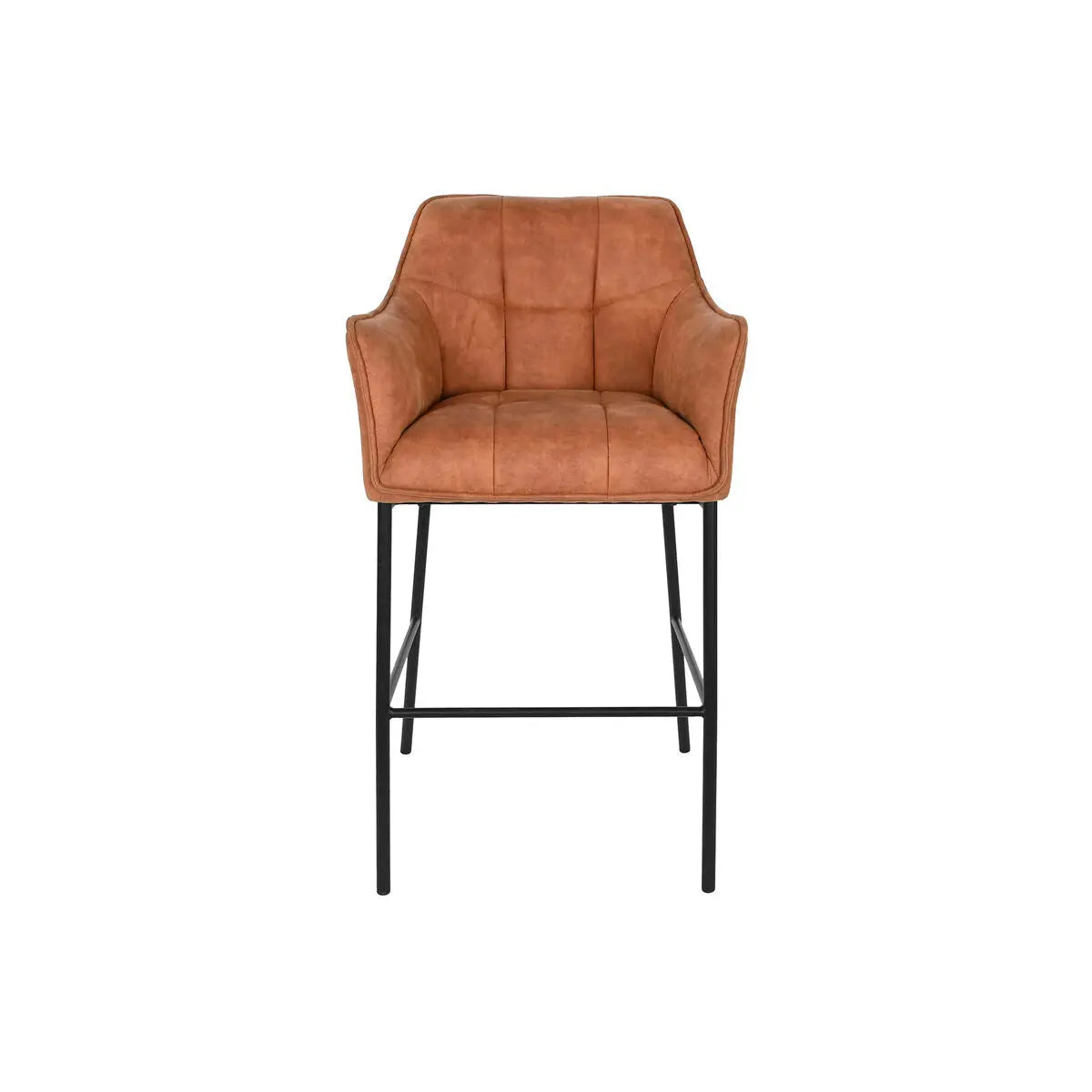 Tabouret DKD Home Decor Noir Camel Métal 59 x 60 x 107 cm Mamm