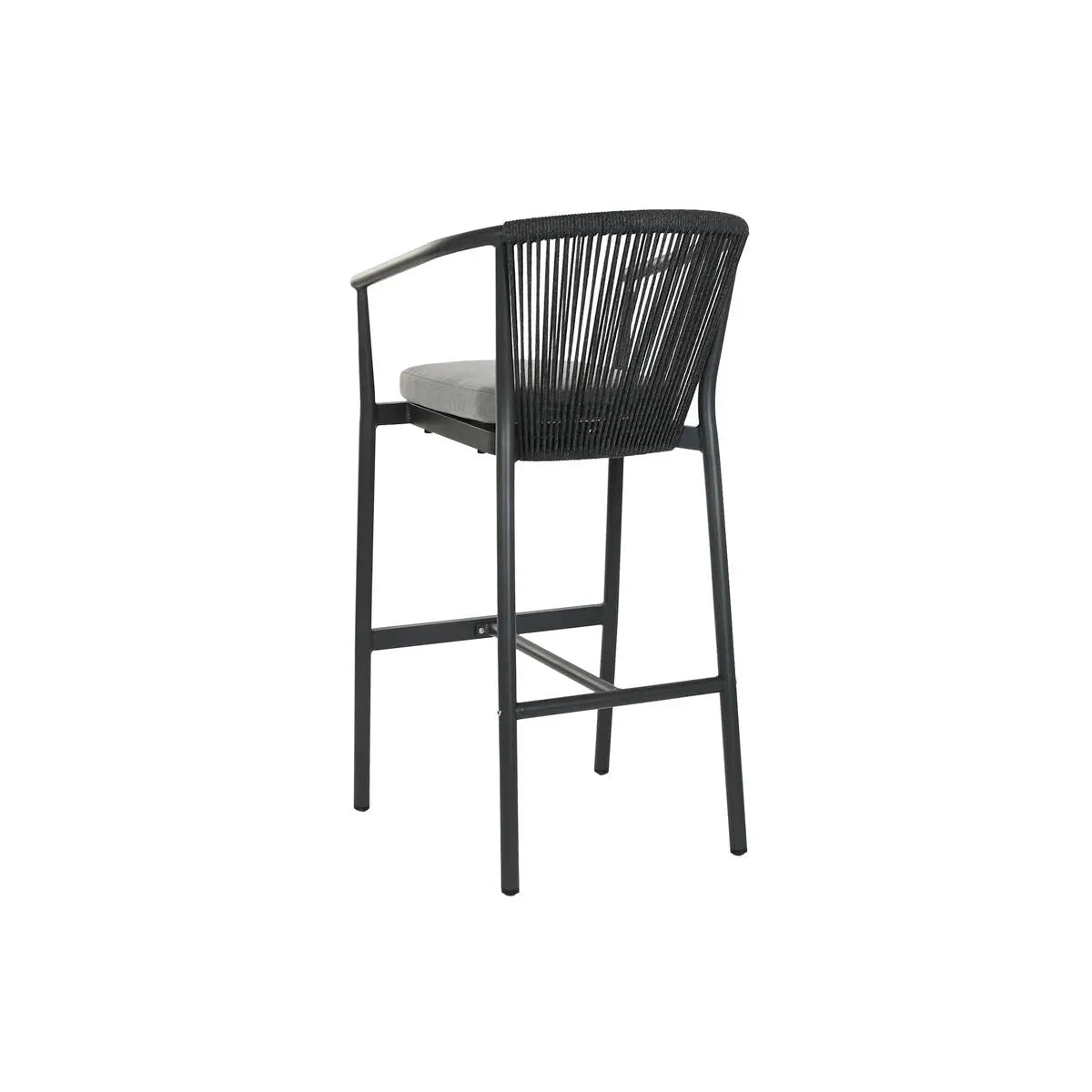 Tabouret Home ESPRIT Aluminium rotin synthétique 57 x 61 x 108 cm Mamm