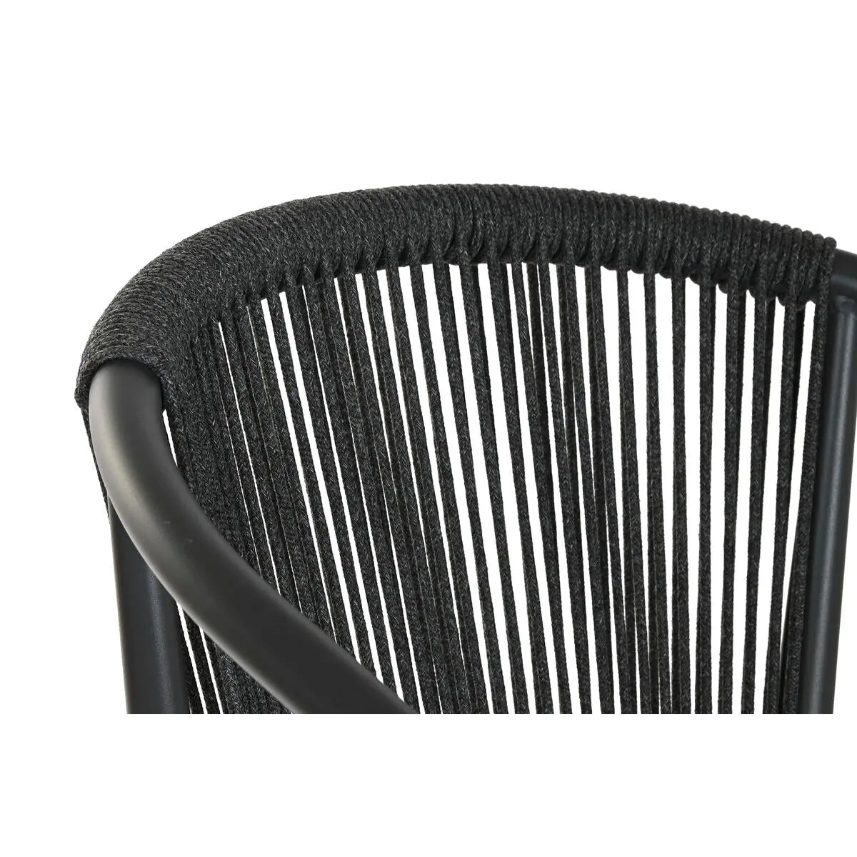 Tabouret Home ESPRIT Aluminium rotin synthétique 57 x 61 x 108 cm Mamm