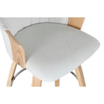 Tabouret Home ESPRIT Blanc Bois 58 x 56 x 86 cm Bigbuy