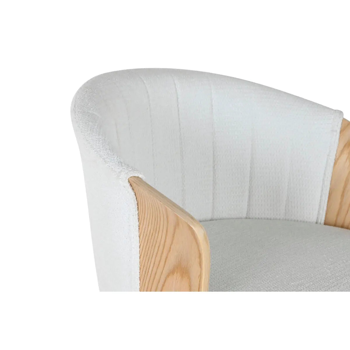 Tabouret Home ESPRIT Blanc Bois 58 x 56 x 86 cm Bigbuy