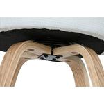 Tabouret Home ESPRIT Blanc Bois 58 x 56 x 86 cm Bigbuy