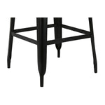 Tabouret Home ESPRIT Marron Noir Bois Métal 34 x 33 x 77 cm Mamm