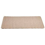 Tapis de bain Berilo AR1910100 Beige PVC 38 x 0,03 x 78 cm (6 Unités) Bigbuy