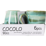 Tasse de café et de thé La Mediterránea Cocolo 90 ml (36 Unités) Mamm