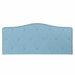 Tête de lit DKD Home Decor Bleu Beige Celeste Bois d'hévéa 146 x 6 x 68 cm Bigbuy