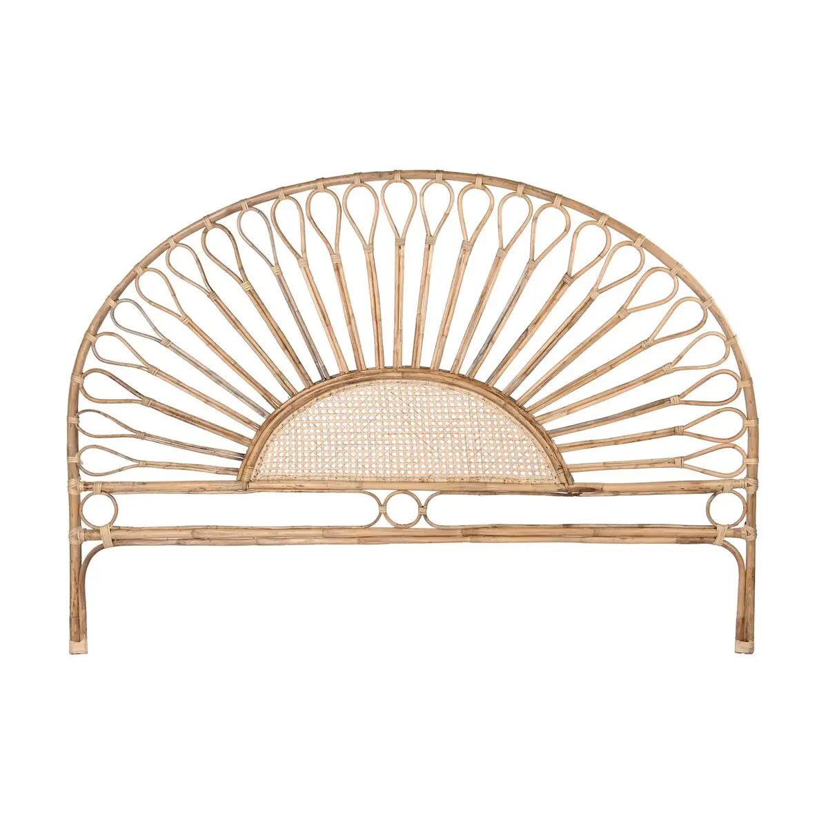 Tête de lit DKD Home Decor Naturel Tournesol Bois Rotin 178 x 4 x 90 cm 178 x 4 x 127 cm Mamm