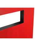 Tête de lit DKD Home Decor Noir Rouge Bois Sapin Bois MDF 160 x 4 x 120 cm Mamm