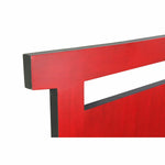Tête de lit DKD Home Decor Noir Rouge Bois Sapin Bois MDF 160 x 4 x 120 cm Mamm