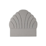 Tête de lit Home ESPRIT Gris Bois MDF 157 x 8 x 160 cm Mamm