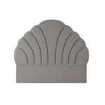 Tête de lit Home ESPRIT Gris Bois MDF 189 x 8 x 160 cm Mamm