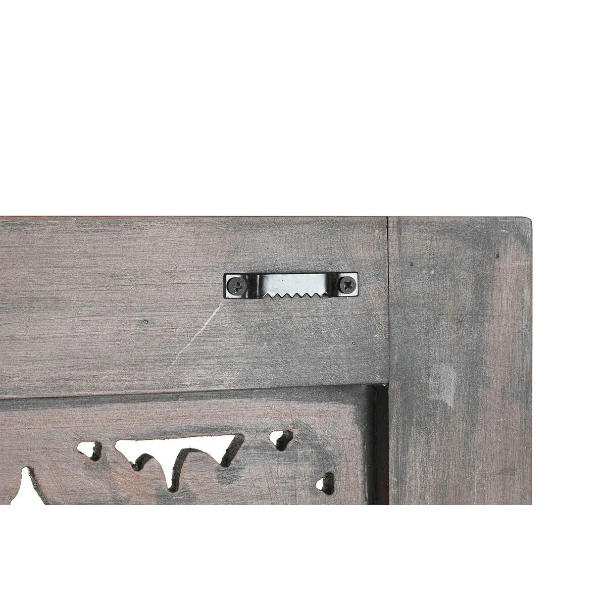 Tête de lit Home ESPRIT Gris foncé 180 x 3,5 x 180 cm Mamm