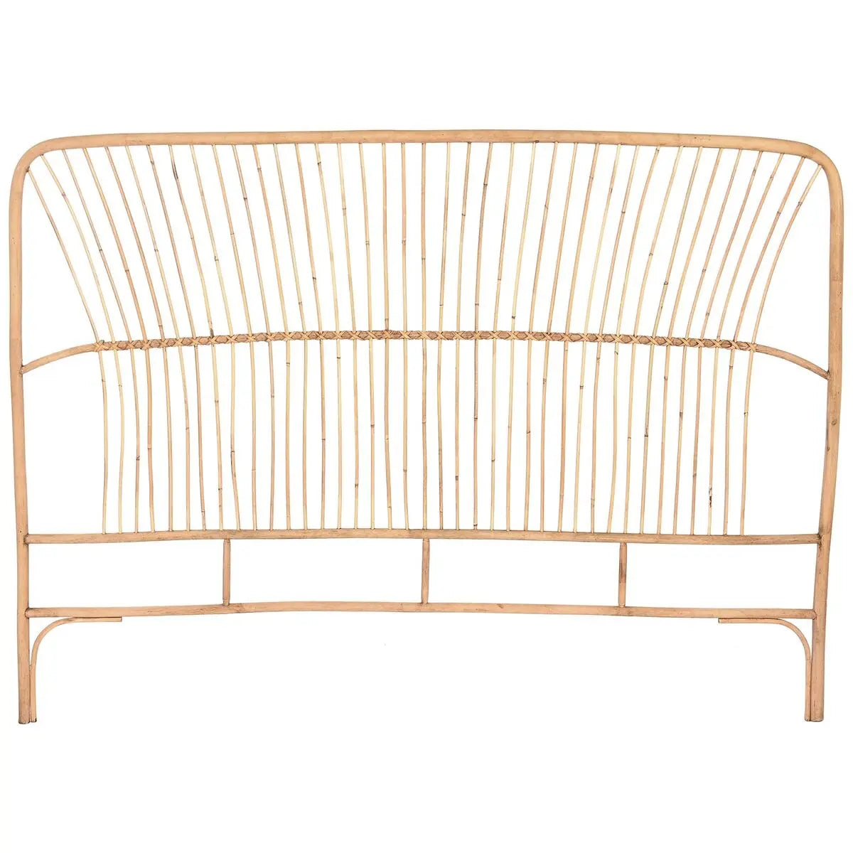 Tête de lit Home ESPRIT Marron Naturel Marron Clair Bambou 160 x 3 x 115 cm Mamm