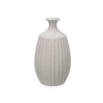 Vase Gris Céramique 21 x 39 x 21 cm (2 Unités) Rayures Bigbuy