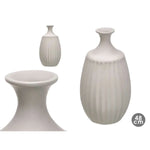 Vase Gris Céramique 27 x 48 x 27 cm Bigbuy