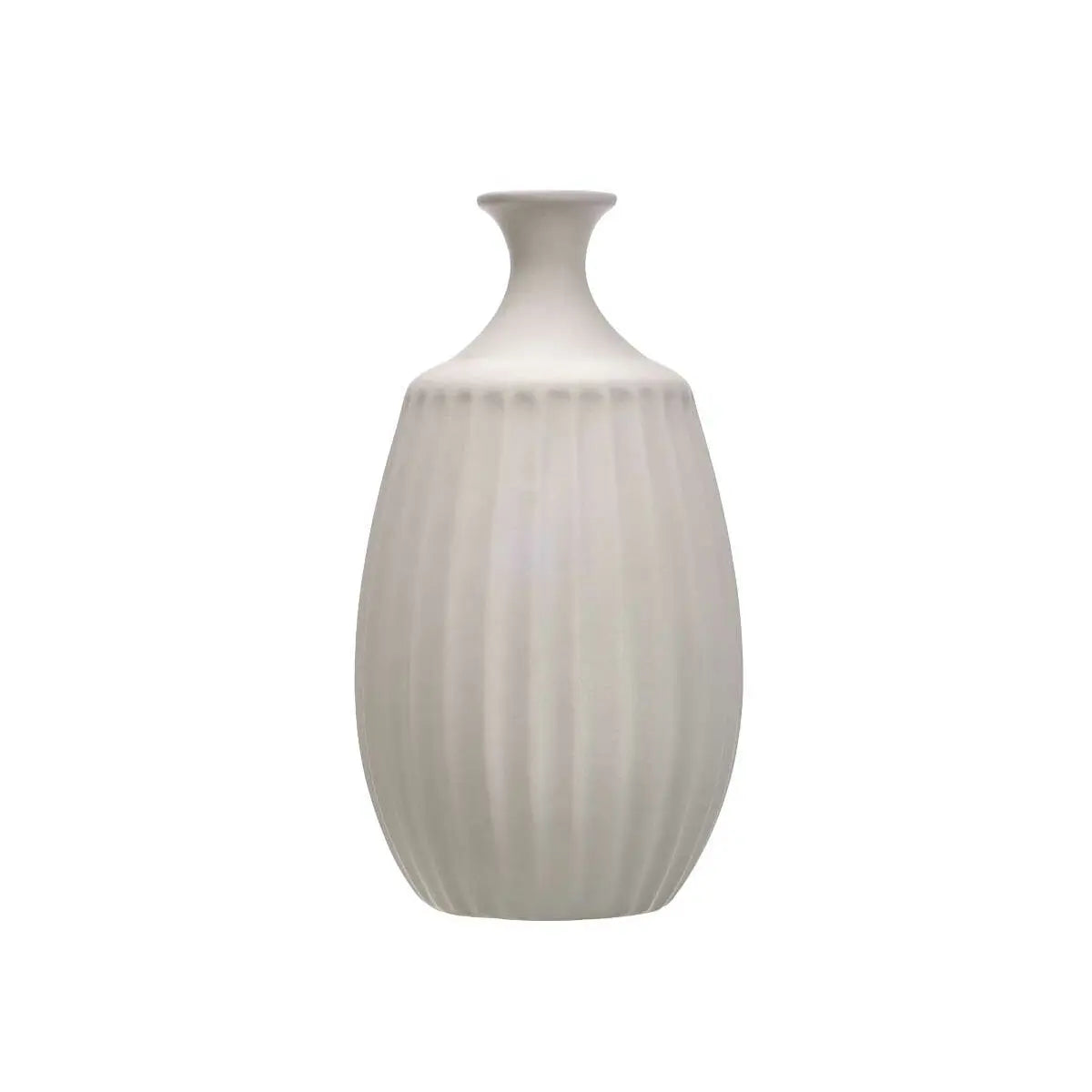 Vase Gris Céramique 27 x 48 x 27 cm Bigbuy