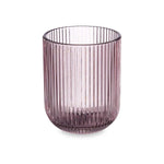 Verre Rayures Rose Verre 270 ml (6 Unités) Mamm