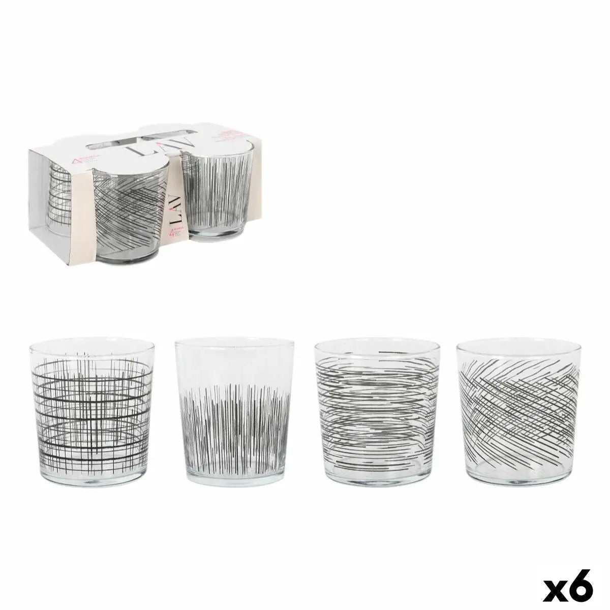 Verre à bière LAV BDG386UB4046 345 ml 4 Pièces (6 Unités) Mamm