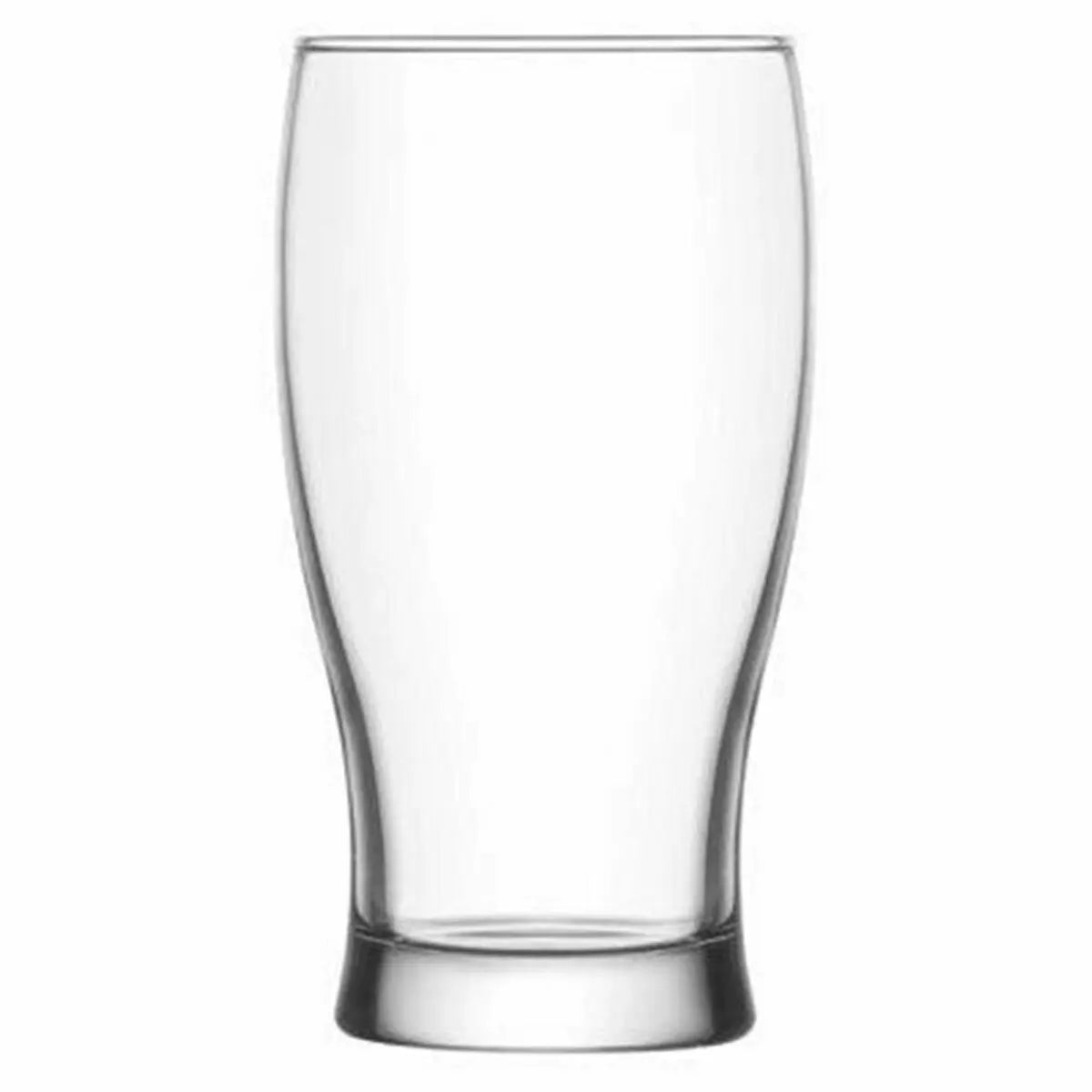 Verre à bière LAV Belek Transparent Verre 6 Pièces (8 Unités) (375 cc) Bigbuy
