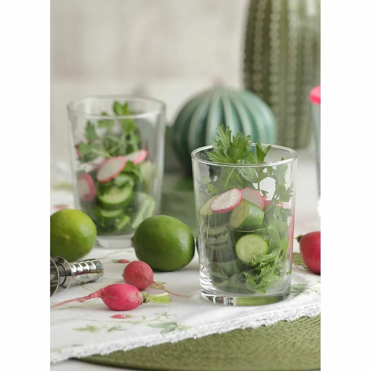Verre à bière LAV Bodega Transparent Verre 6 Pièces 345 ml (8 Unités) Bigbuy