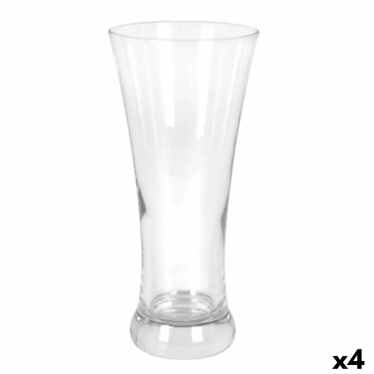 Verre à bière LAV Sorgun 380 ml 6 Pièces (4 Unités) Bigbuy
