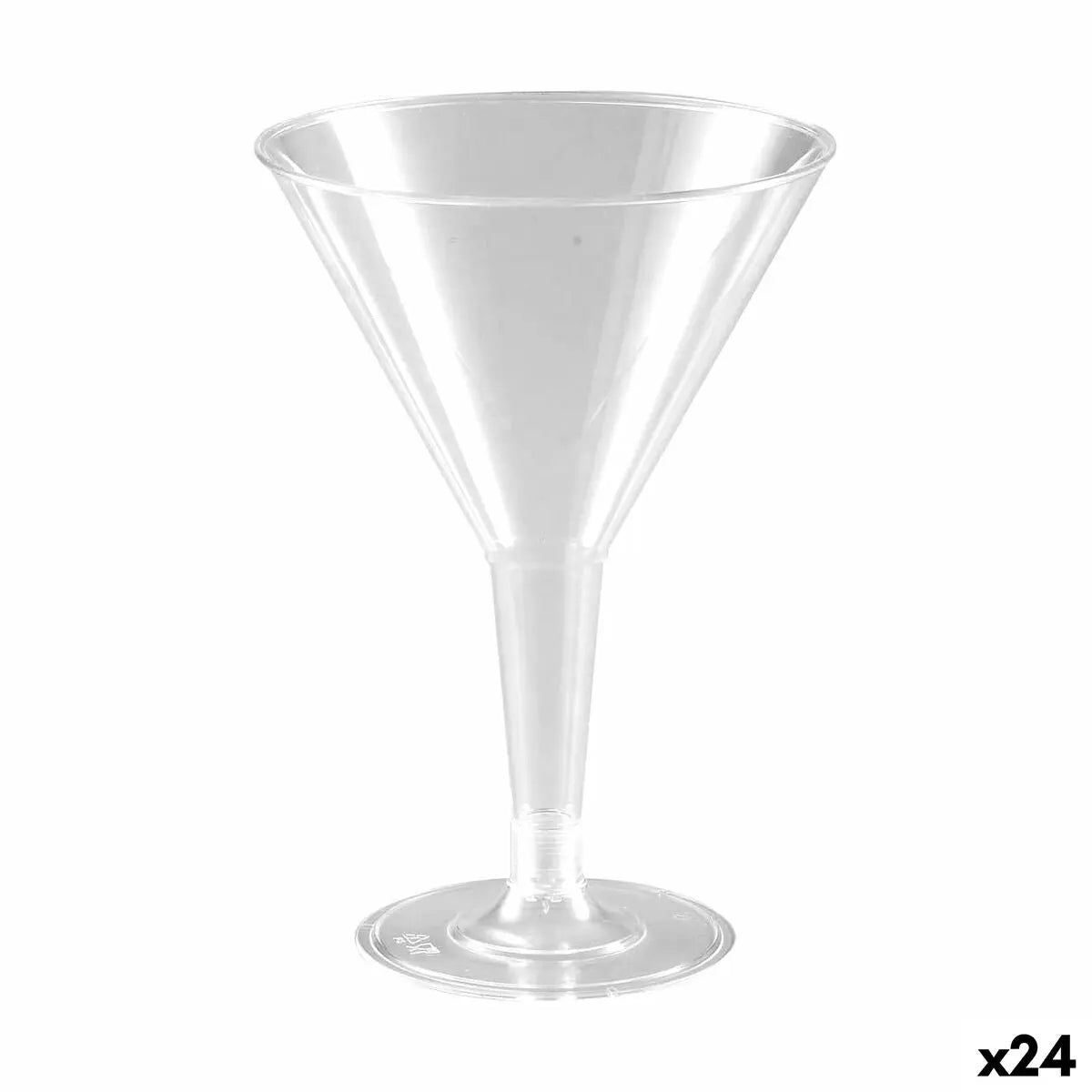 Verre à cocktail Algon 215 ml 4 Pièces (24 Unités) Bigbuy