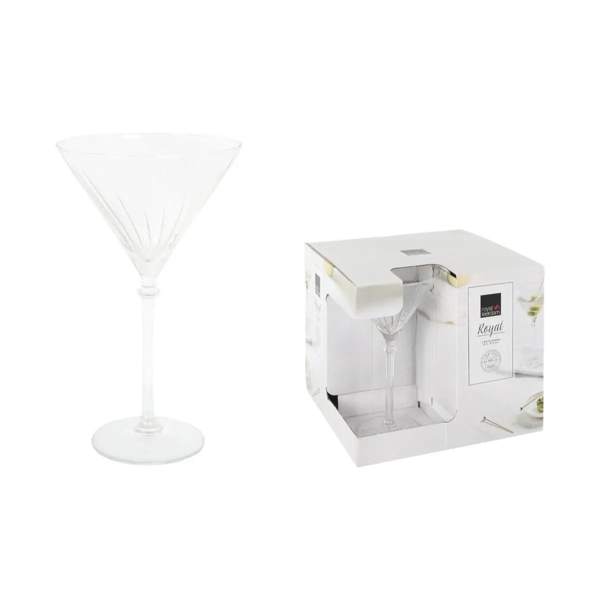 Verre à cocktail Royal Leerdam Royal 4 Pièces Bigbuy