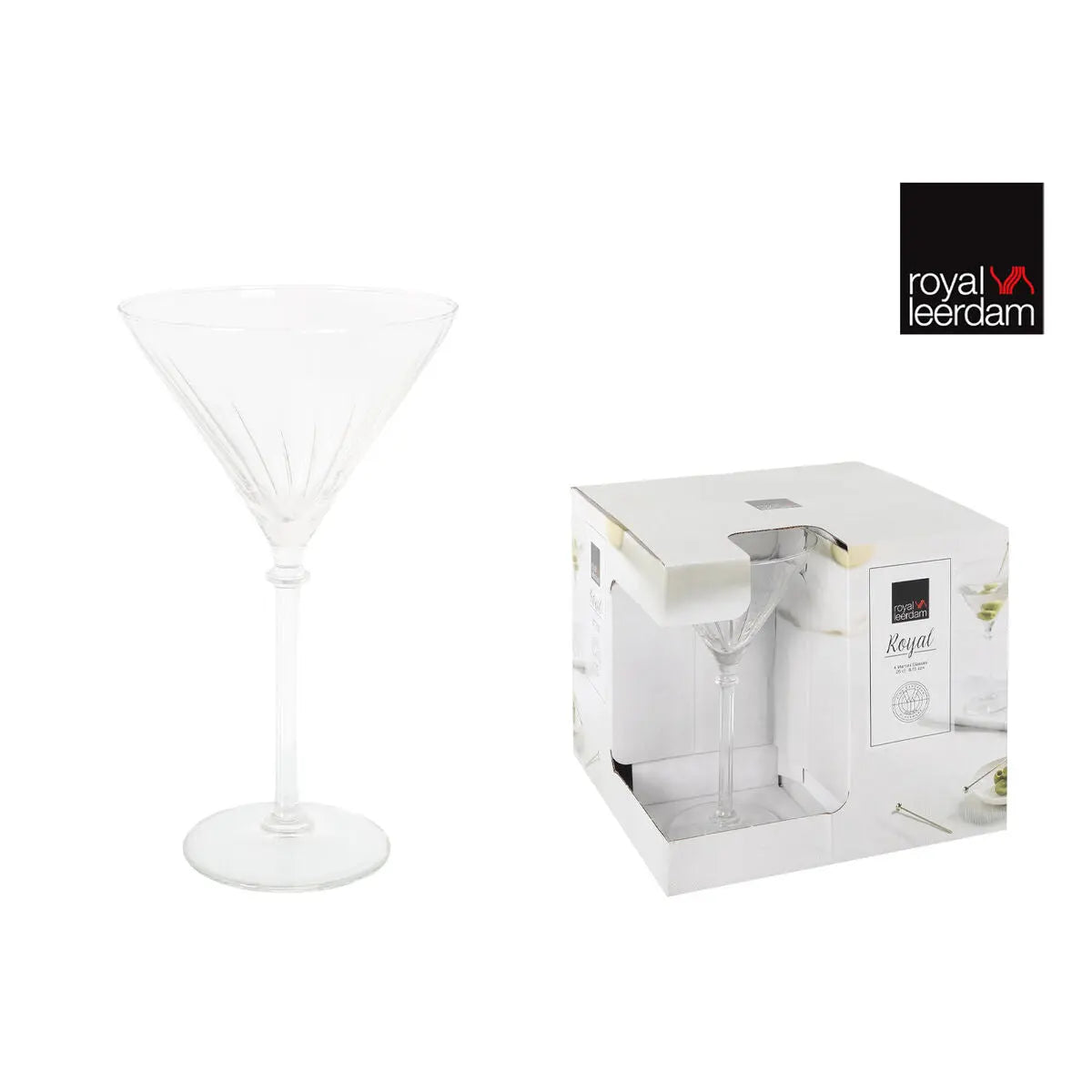 Verre à cocktail Royal Leerdam Royal 4 Pièces Bigbuy