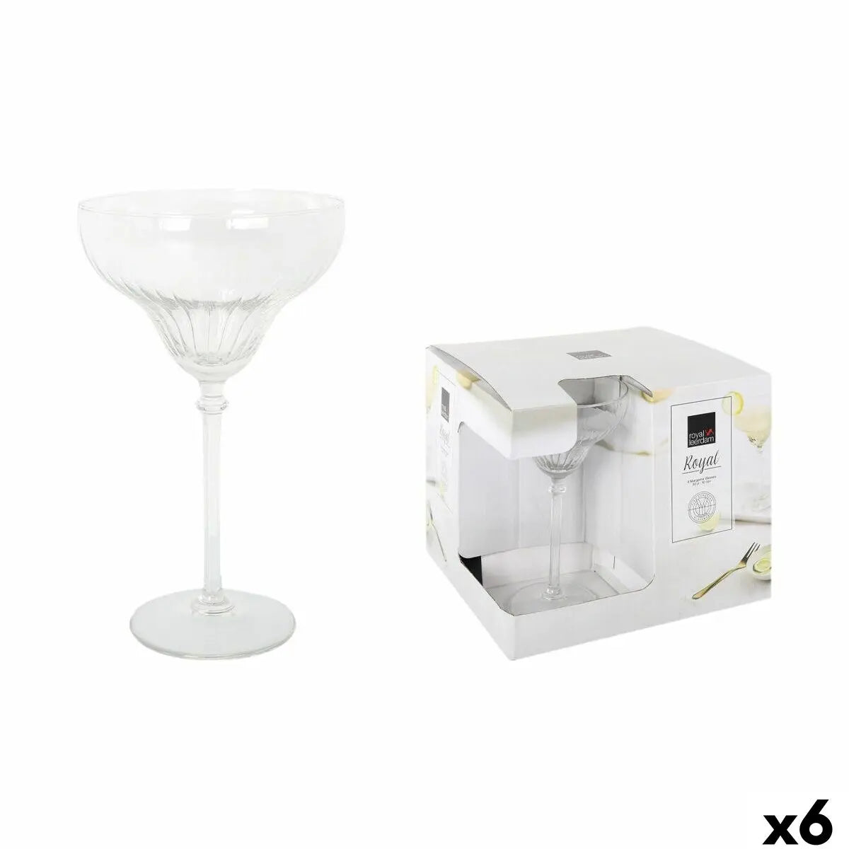 Verre à cocktail Royal Leerdam Royal 4 Pièces (6 Unités) Bigbuy