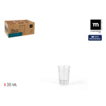 Verre à liqueur La Mediterránea 4,5 x 4,5 x 7 cm 4 x 6 x 7 cm (24 Unités) Bigbuy