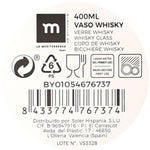 Verre à whisky La Mediterránea 0,4 l (24 Unités) Bigbuy
