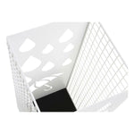 porte-parapluie DKD Home Decor Noir Métal Blanc (19.5 x 20 x 47.5 cm) (2 pcs) Mamm