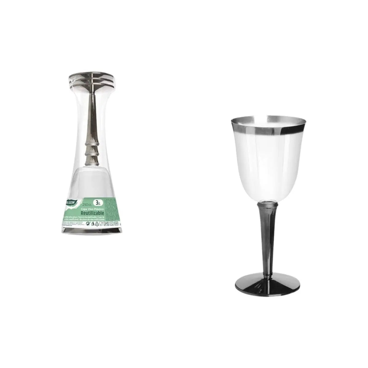 verre de vin Algon 3 Pièces (12 Unités) Mamm
