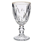 verre de vin Doré Transparent verre 6 Unités (330 ml) Mamm