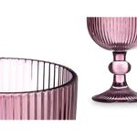 verre de vin Rayures Rose verre 260 ml (6 Unités) Mamm